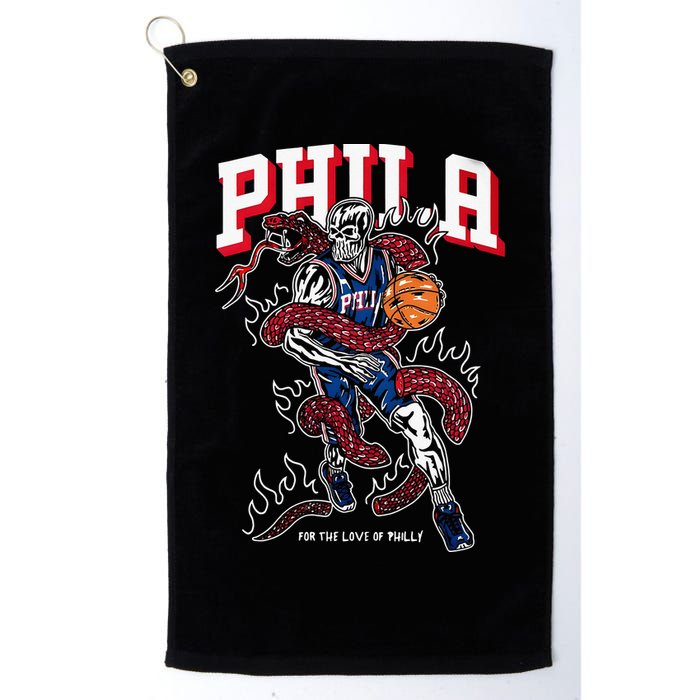 Philadelphia Basketball For The Love Of P.h.i.l.l.y Golf Towel