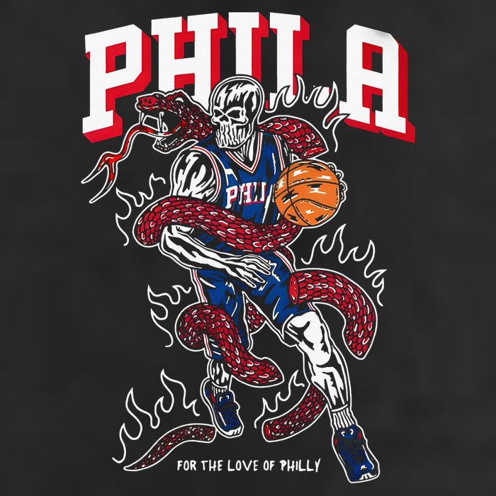 Philadelphia Basketball For The Love Of P.h.i.l.l.y Golf Towel