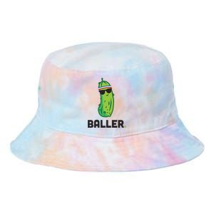 Pickle Baller Funny Pickleball Tie Dye Newport Bucket Hat