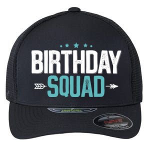 Party Birthday for Boy Birthday Squad Flexfit Unipanel Trucker Cap