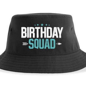 Party Birthday for Boy Birthday Squad Sustainable Bucket Hat