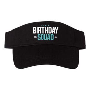 Party Birthday for Boy Birthday Squad Valucap Bio-Washed Visor