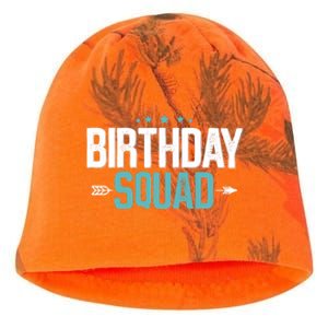 Party Birthday for Boy Birthday Squad Kati - Camo Knit Beanie