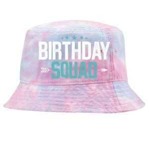 Party Birthday for Boy Birthday Squad Tie-Dyed Bucket Hat