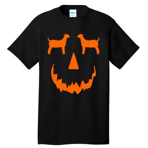 Pumpkin Boer Goat Show Halloween Tall T-Shirt