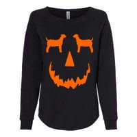 Pumpkin Boer Goat Show Halloween Womens California Wash Sweatshirt