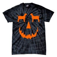 Pumpkin Boer Goat Show Halloween Tie-Dye T-Shirt