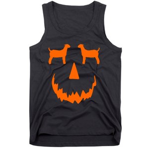 Pumpkin Boer Goat Show Halloween Tank Top