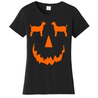 Pumpkin Boer Goat Show Halloween Women's T-Shirt