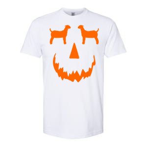 Pumpkin Boer Goat Show Halloween Softstyle CVC T-Shirt