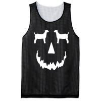 Pumpkin Boer Goat Show Halloween Mesh Reversible Basketball Jersey Tank