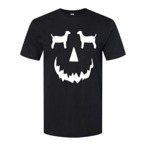 Pumpkin Boer Goat Show Halloween Softstyle CVC T-Shirt