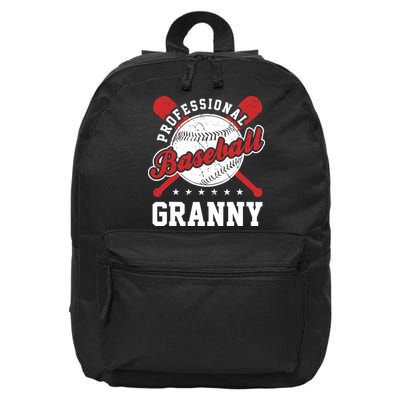 Professional Baseball Granny Team Sport 16 in Basic Backpack