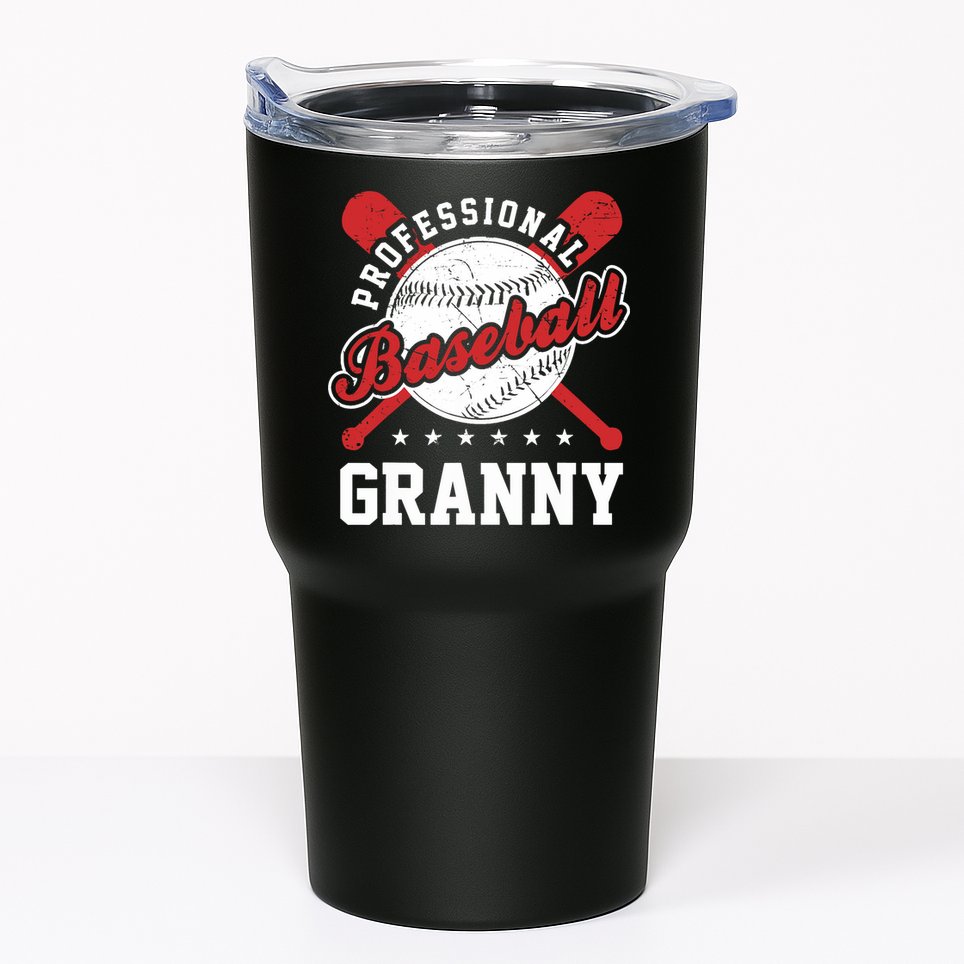 Professional Baseball Granny Team Sport Tumbler
