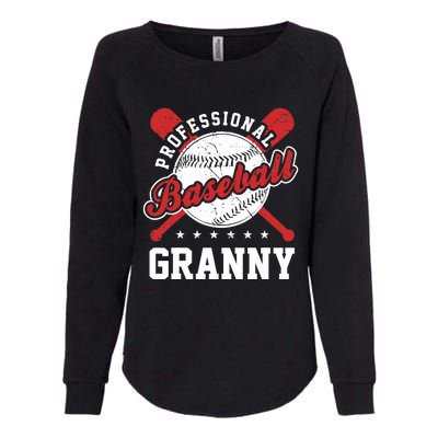 Professional Baseball Granny Team Sport Womens California Wash Sweatshirt