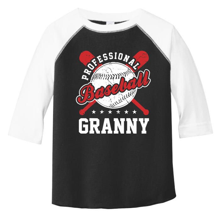 Professional Baseball Granny Team Sport Toddler Fine Jersey T-Shirt