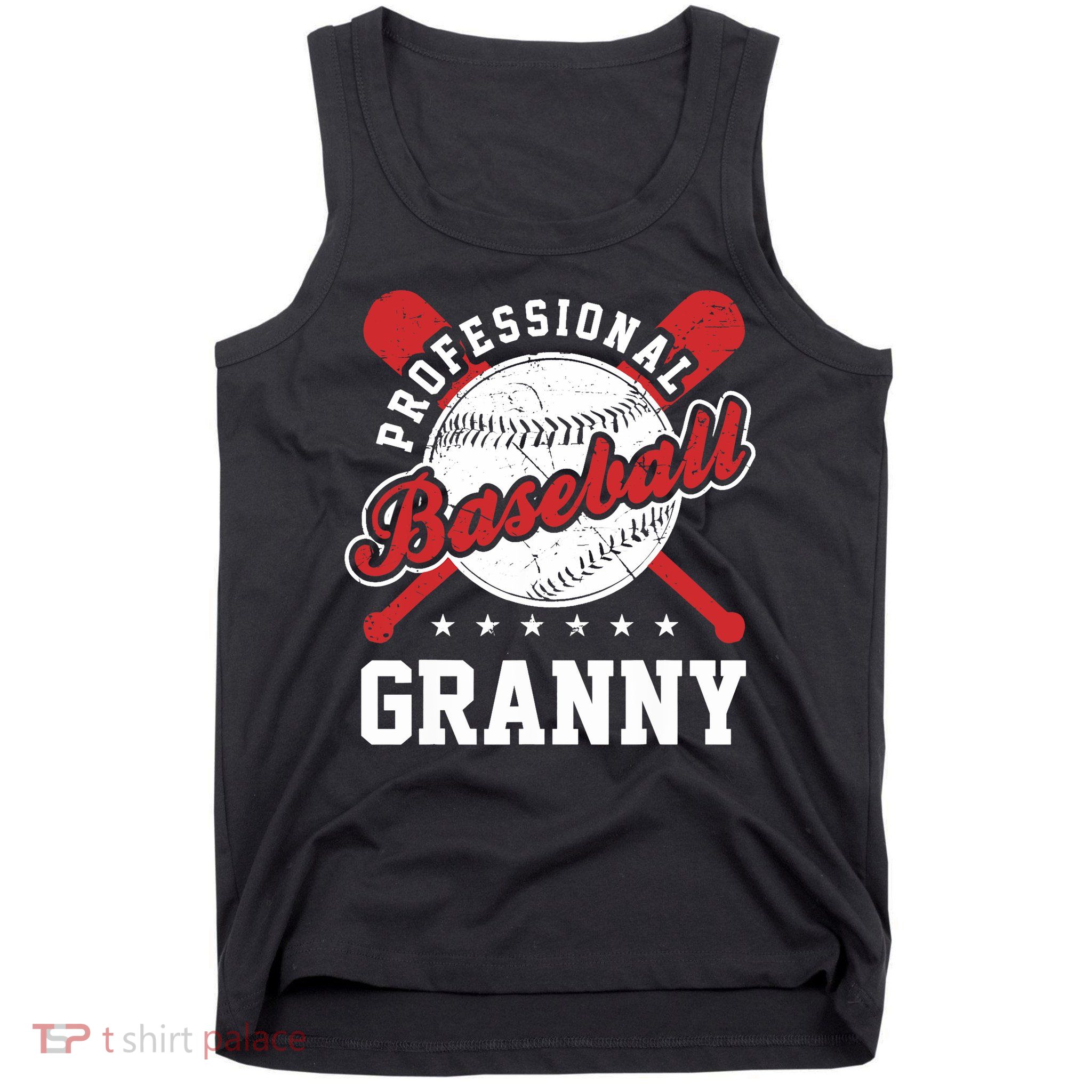 Professional Baseball Granny Team Sport Tank Top