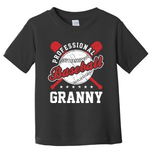 Professional Baseball Granny Team Sport Toddler T-Shirt