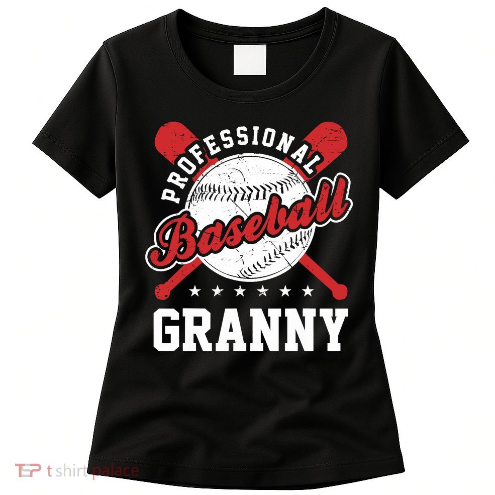 Professional Baseball Granny Team Sport Womens T-Shirt