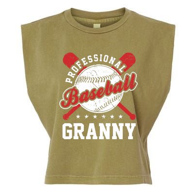 Professional Baseball Granny Team Sport Garment-Dyed Women's Muscle Tee