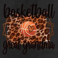 Proud Basketball Great Grandma Of A Basketball Player Gift 7 Panel Mesh Trucker Snapback Hat