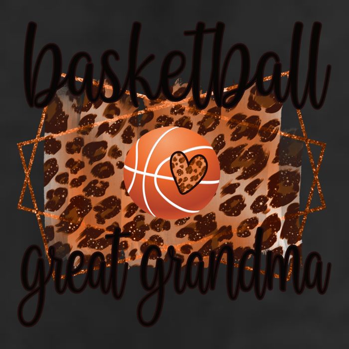Proud Basketball Great Grandma Of A Basketball Player Gift 7 Panel Mesh Trucker Snapback Hat