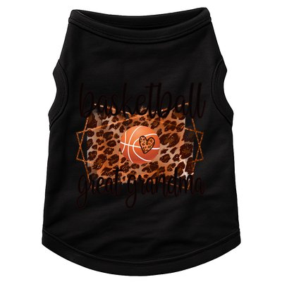 Proud Basketball Great Grandma Of A Basketball Player Gift Doggie Tank