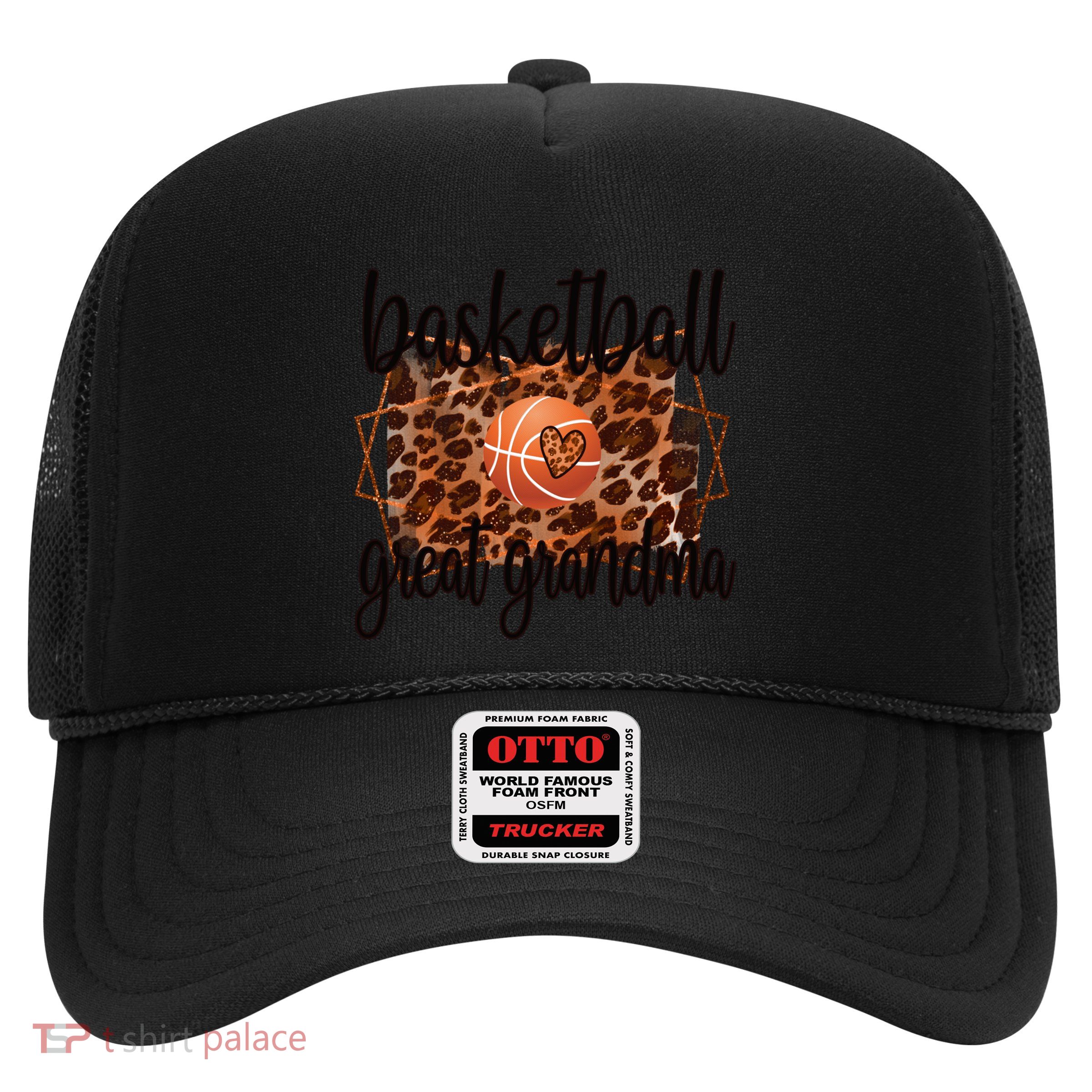 Proud Basketball Great Grandma Of A Basketball Player Gift Trucker Hat