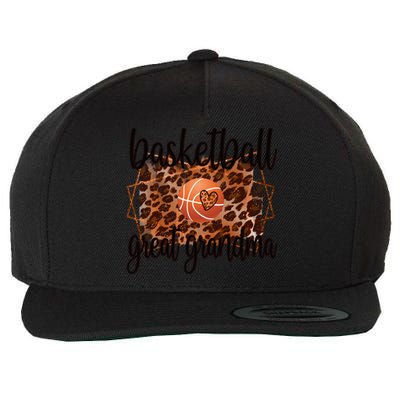 Proud Basketball Great Grandma Of A Basketball Player Gift Wool Snapback Cap