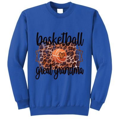 Proud Basketball Great Grandma Of A Basketball Player Gift Tall Sweatshirt