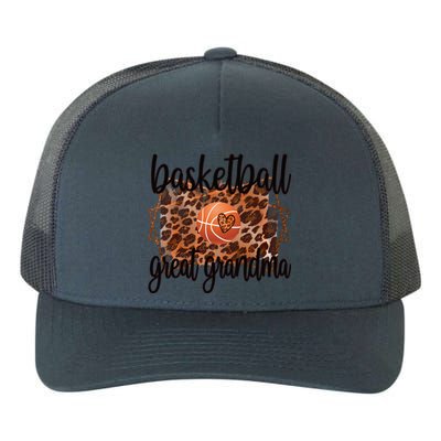 Proud Basketball Great Grandma Of A Basketball Player Gift Yupoong Adult 5-Panel Trucker Hat