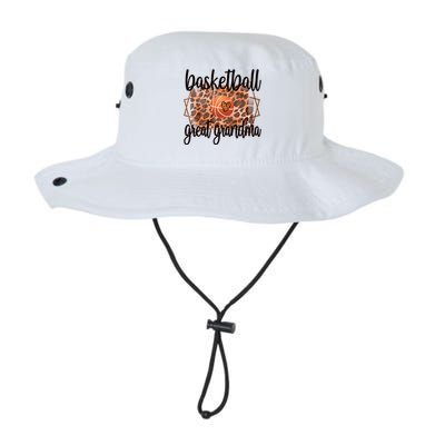 Proud Basketball Great Grandma Of A Basketball Player Gift Legacy Cool Fit Booney Bucket Hat