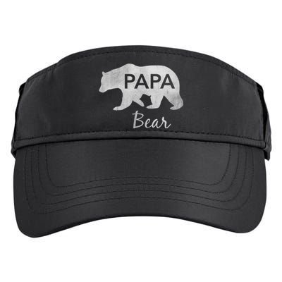 Papa Bear Great Gift For Dad Father Grandpa Adult Drive Performance Visor