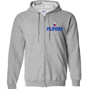 Pilipinas Basketball Gilas Philippines Full Zip Hoodie