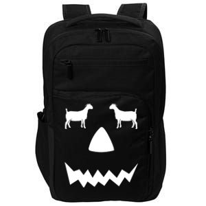 Pumpkin Boer Goat Show Halloween Impact Tech Backpack