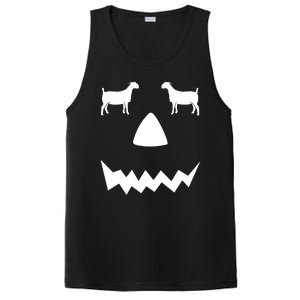 Pumpkin Boer Goat Show Halloween PosiCharge Competitor Tank