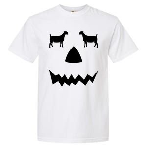 Pumpkin Boer Goat Show Halloween Garment-Dyed Heavyweight T-Shirt