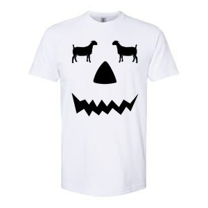 Pumpkin Boer Goat Show Halloween Softstyle CVC T-Shirt