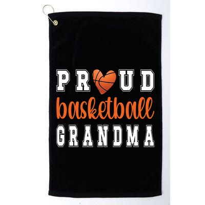 Proud Basketball Grandma Grandmother Of Basketball Player Cool Gift Golf Towel