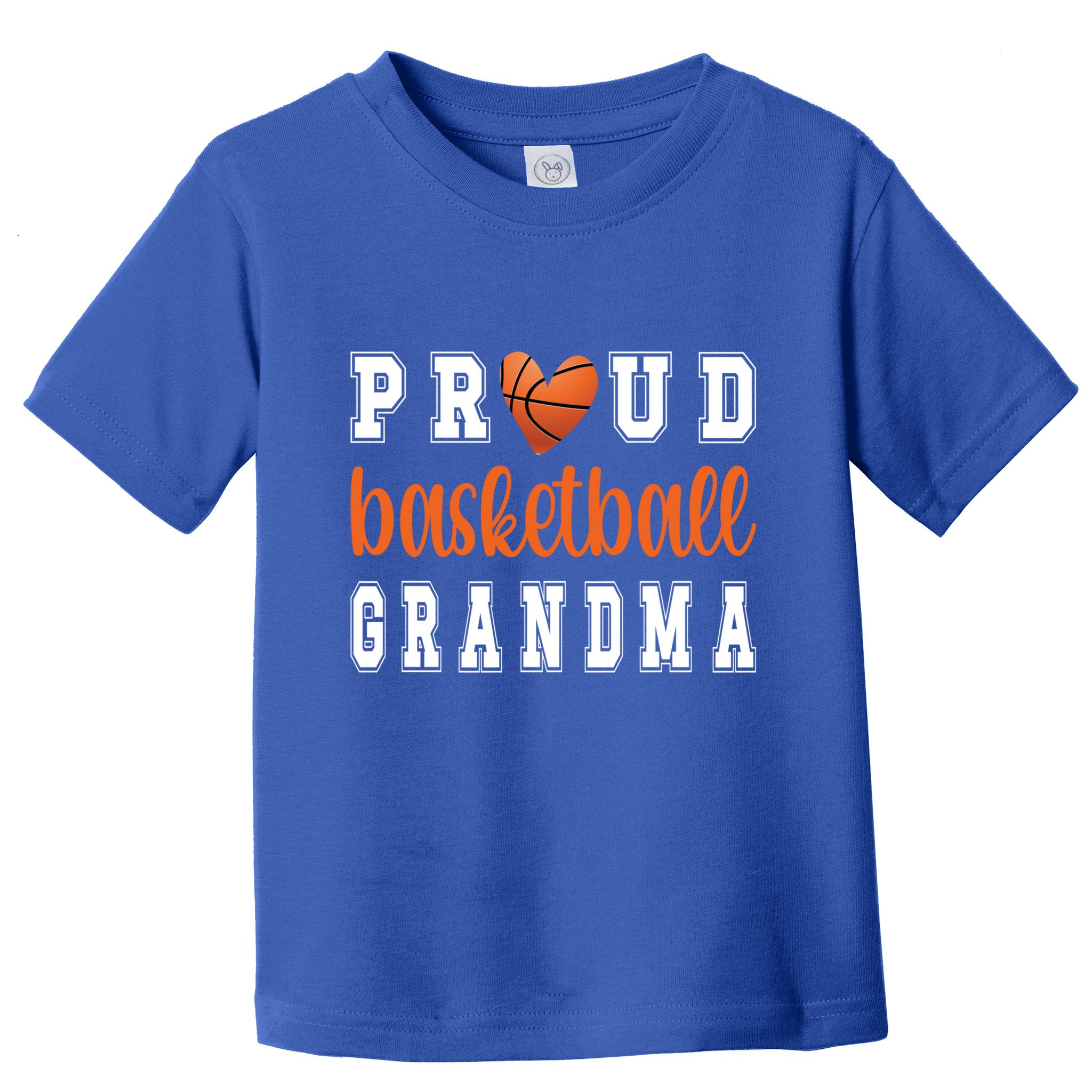 Proud Basketball Grandma Grandmother Of Basketball Player Cool Gift Toddler T-Shirt