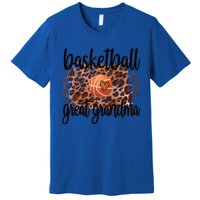 Proud Basketball Great Grandma Of A Basketball Player Gift Premium T-Shirt