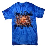 Proud Basketball Great Grandma Of A Basketball Player Gift Tie-Dye T-Shirt