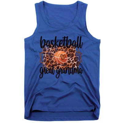 Proud Basketball Great Grandma Of A Basketball Player Gift Tank Top