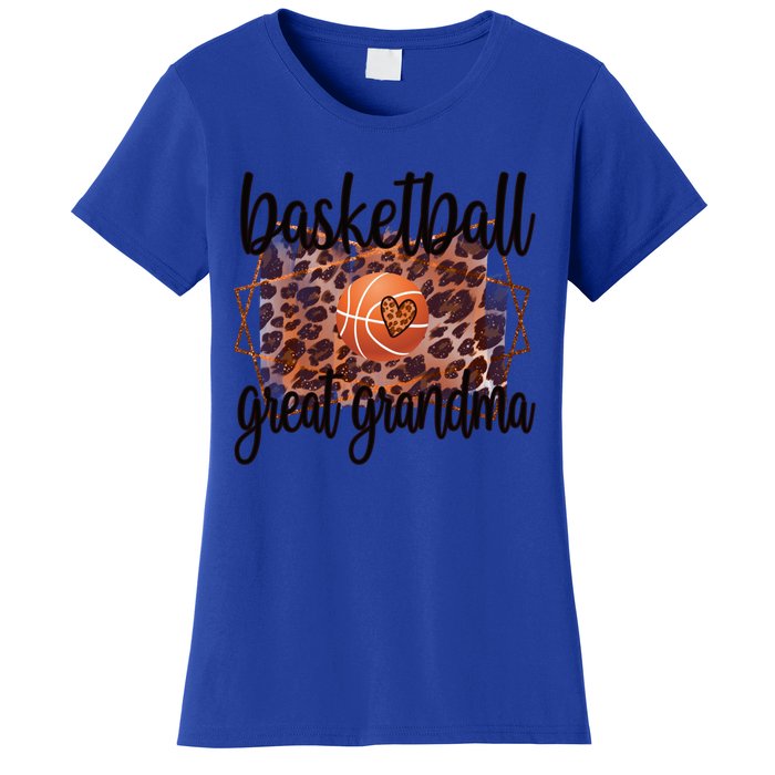 Proud Basketball Great Grandma Of A Basketball Player Gift Women's T-Shirt