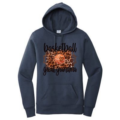 Proud Basketball Great Grandma Of A Basketball Player Gift Women's Pullover Hoodie