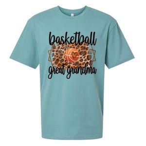 Proud Basketball Great Grandma Of A Basketball Player Gift Sueded Cloud Jersey T-Shirt