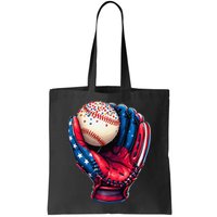 Patriotic Baseball Glove Drip Ice Cream Sprinkles 4th July Bag