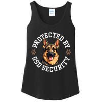 Protected By Gsd Security German Shepherd Dog Ladies Essential Tank