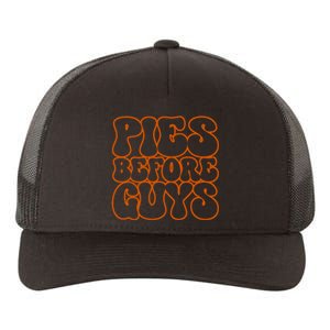 Pies Before Guys Funny Thanksgiving Yupoong Adult 5-Panel Trucker Hat