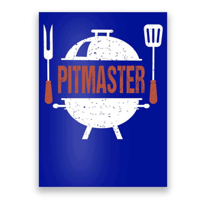 Pitmaster Bbq Grill Barbecue Gift Poster